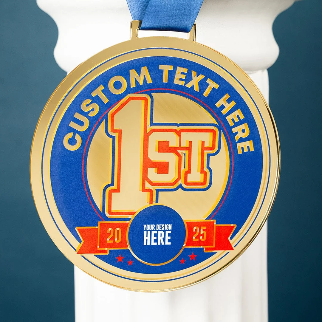 8" Oversized Acrylic Medal - Image 9