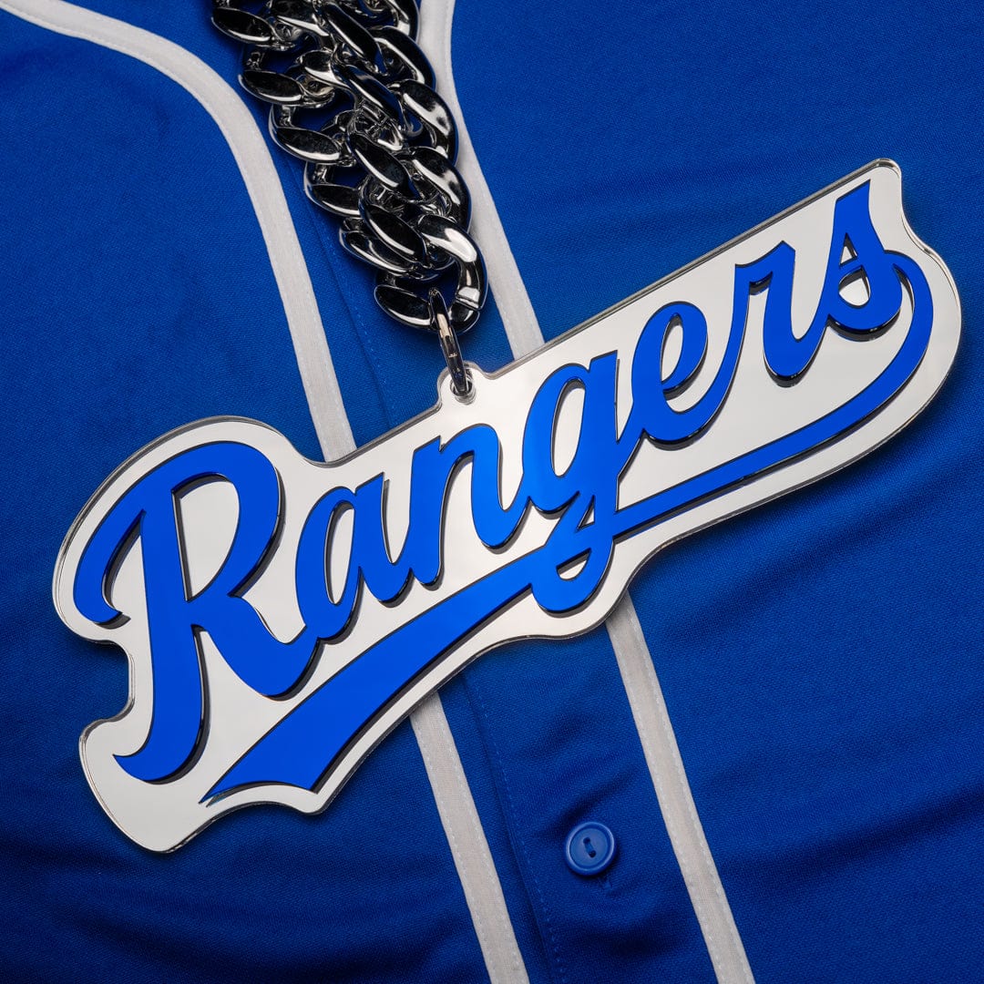 Texas Rangers Script Logo MLB Chromatic Turnover Chain - Image 2