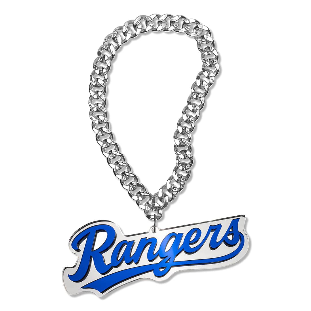 Texas Rangers Script Logo MLB Chromatic Turnover Chain - Image 3