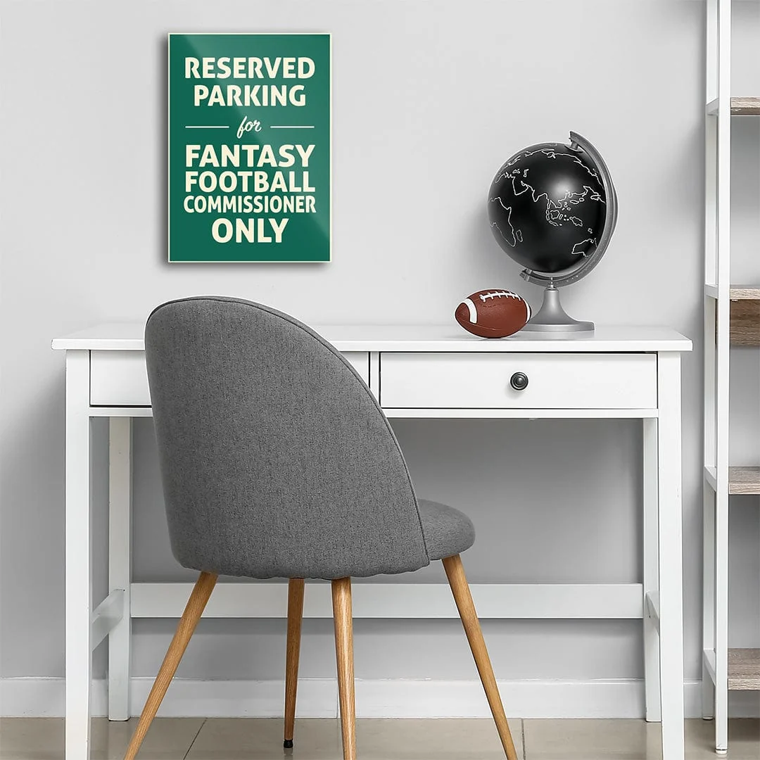 Reserved Parking for Commissioner - Metal Wall Art - Image 12