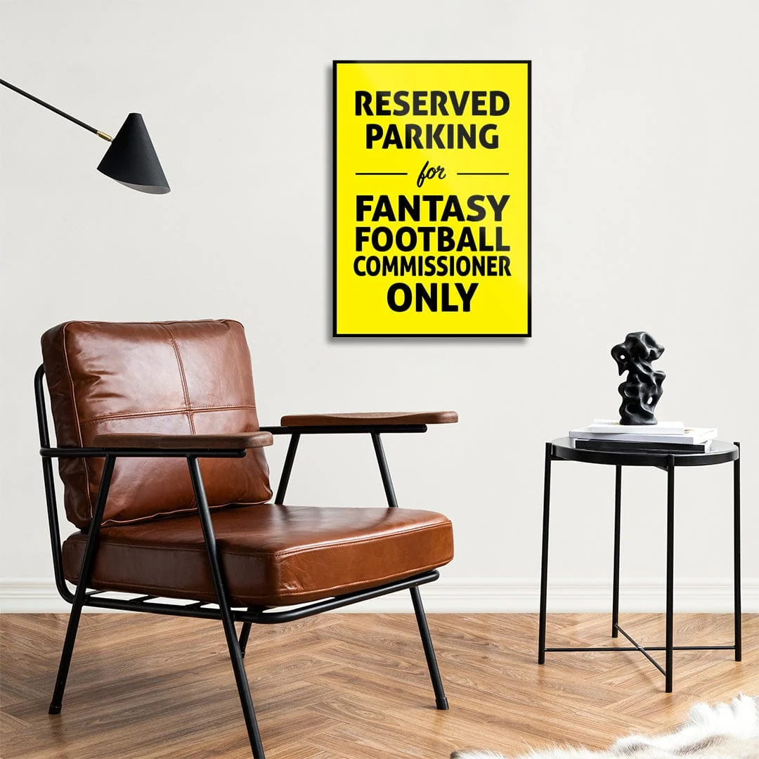 Reserved Parking for Commissioner - Metal Wall Art - Image 39