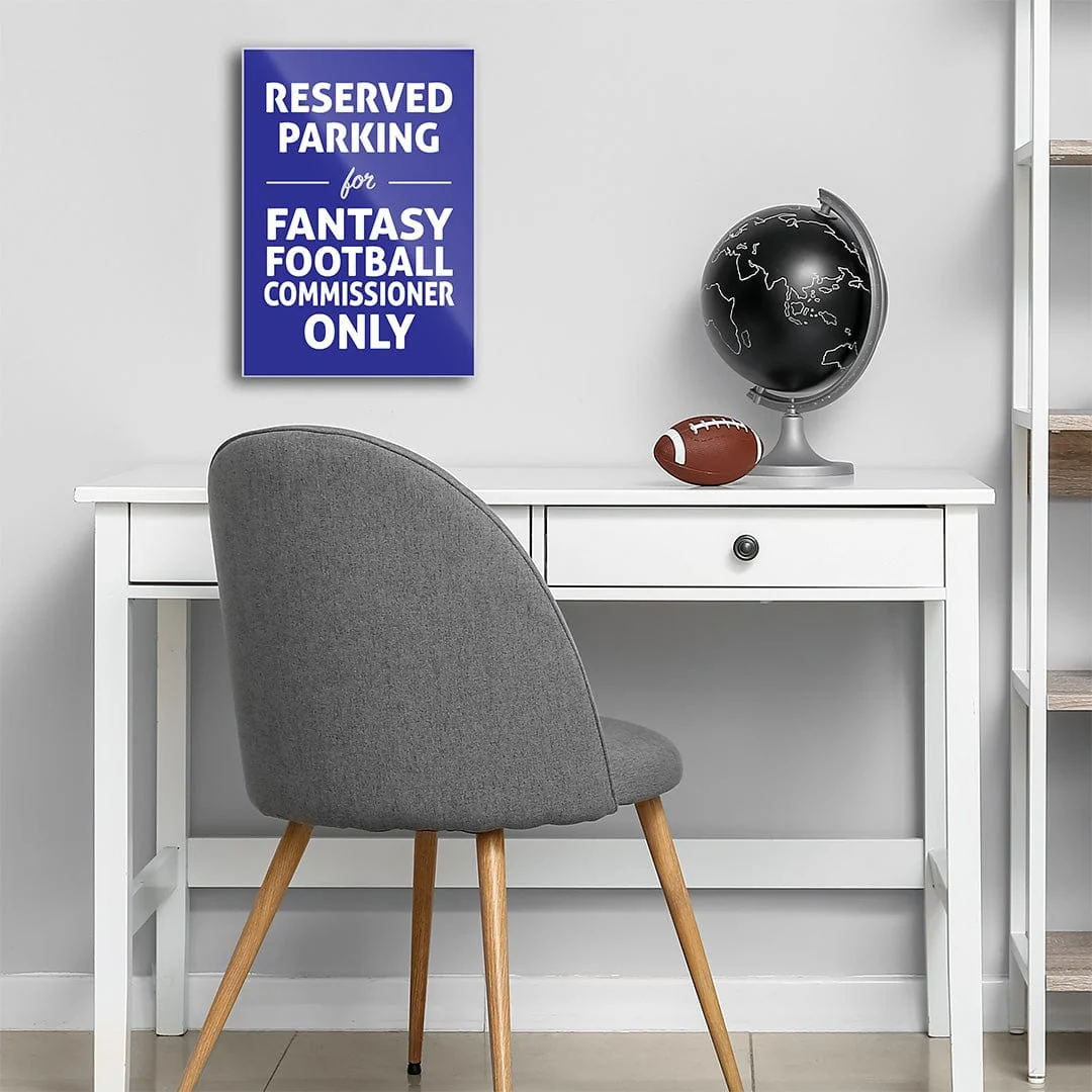 Reserved Parking for Commissioner - Metal Wall Art - Image 48