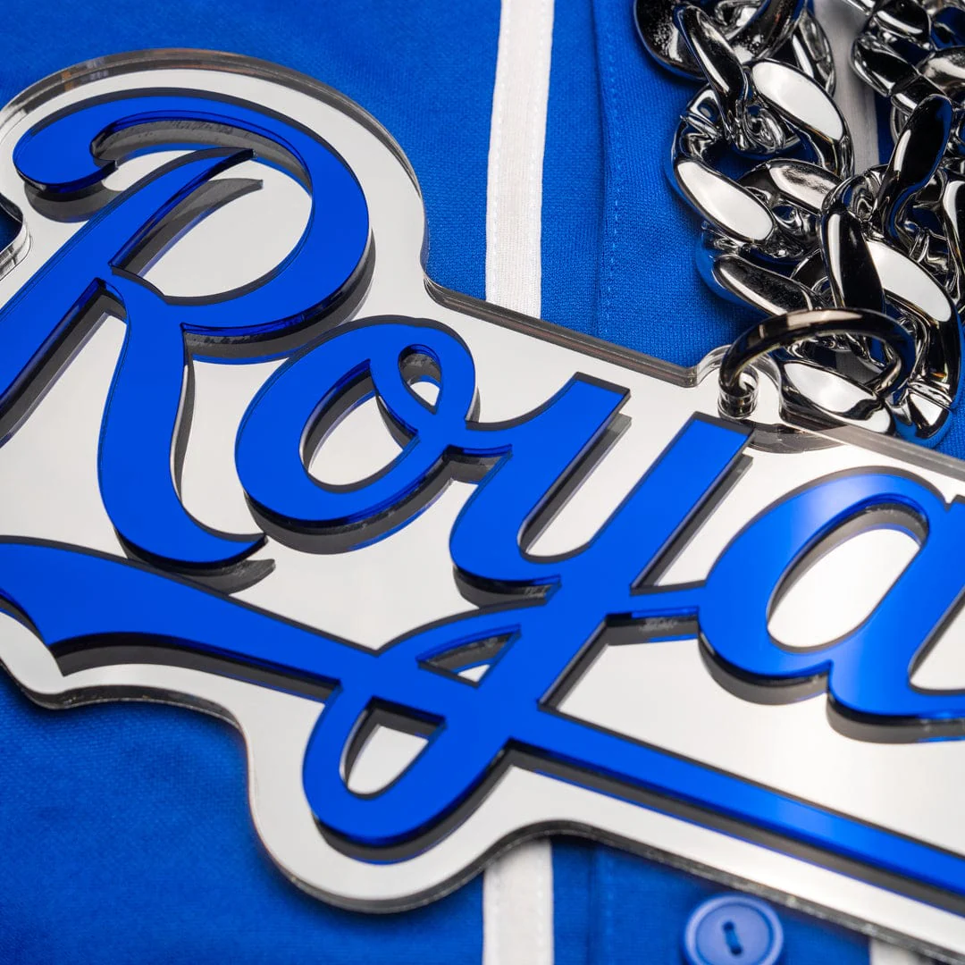 Kansas City Royals Script Logo MLB Chromatic Turnover Chain - Image 4