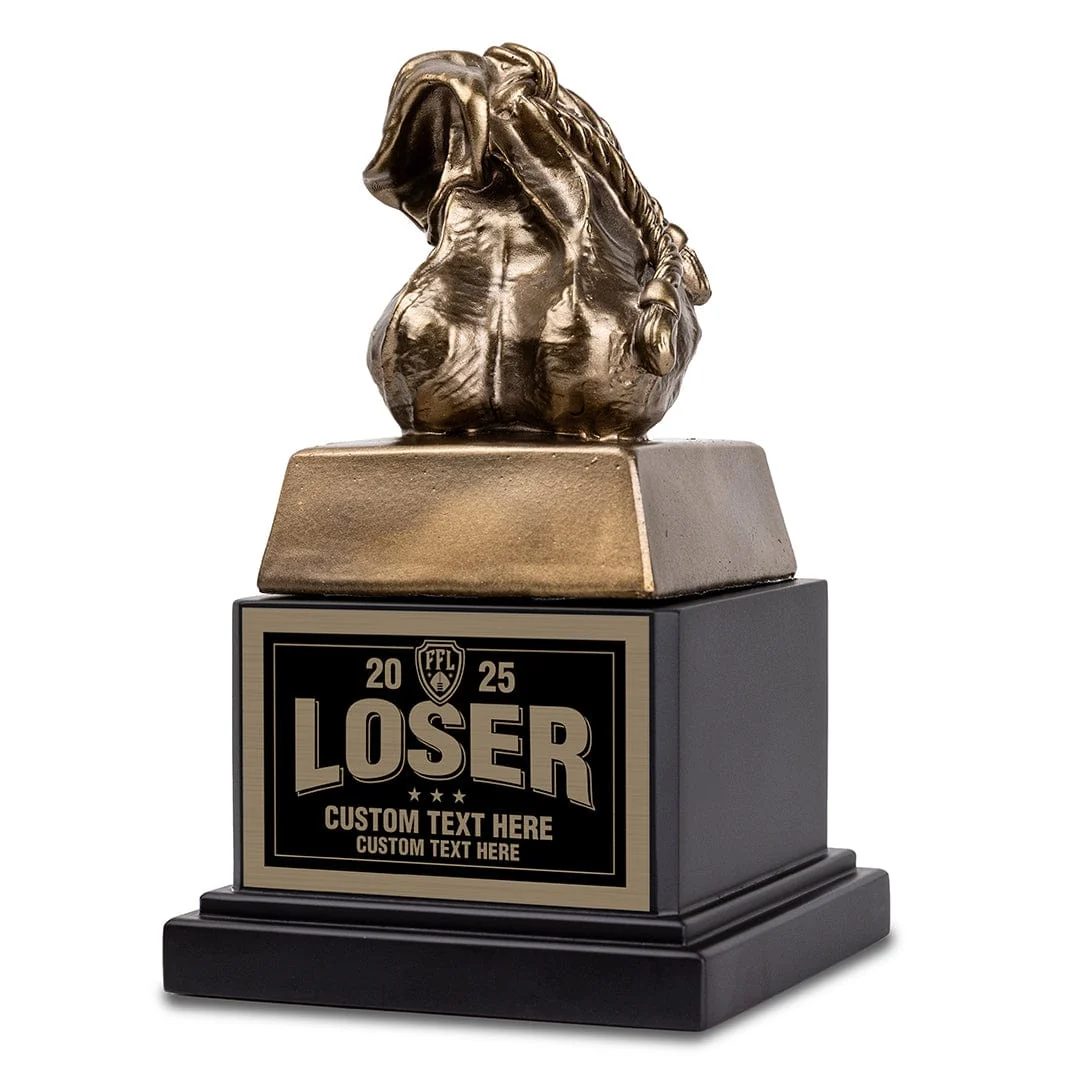 Sacko Fantasy Football Loser Mini Base Trophy