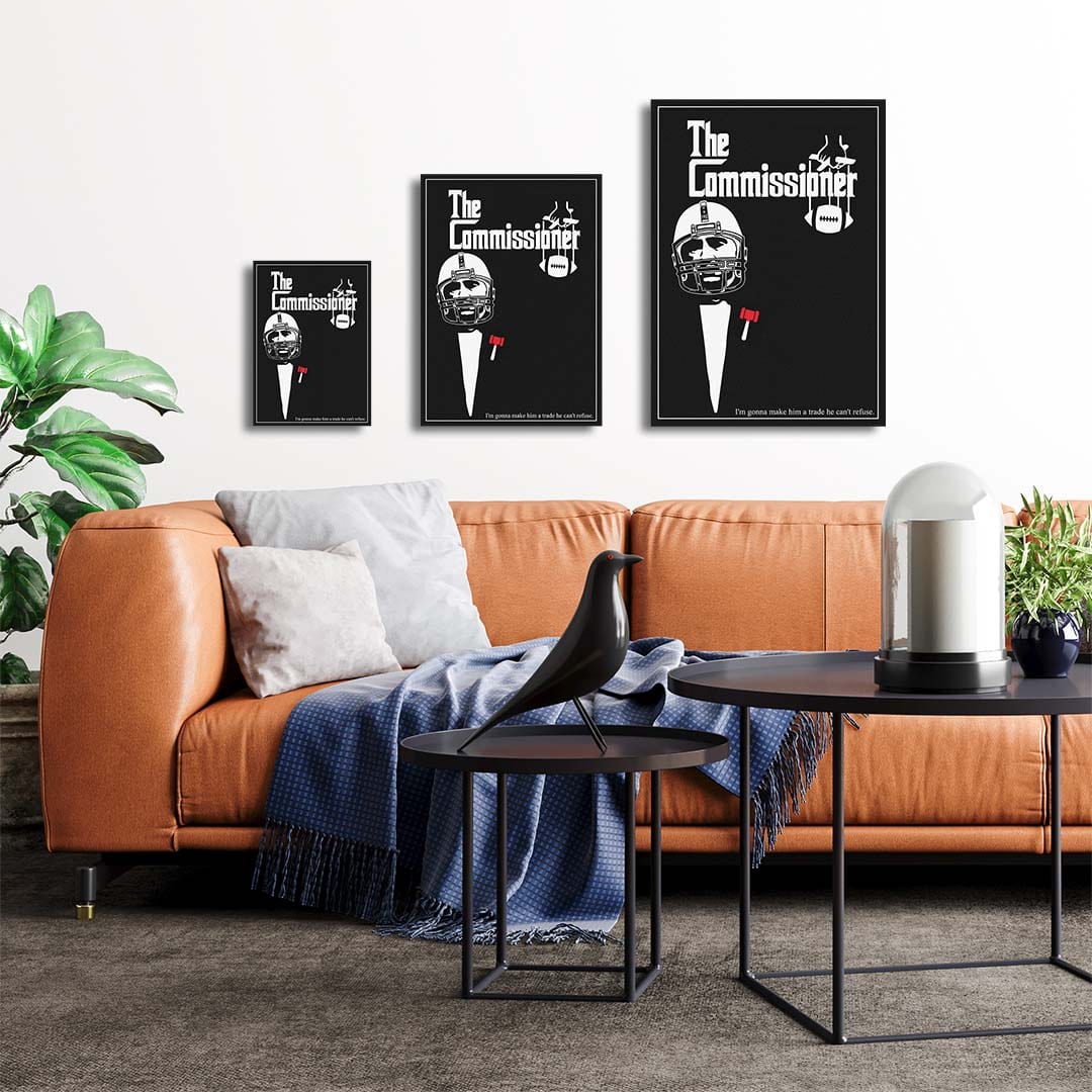 The Commissioner Poster - Metal Wall Art - Image 2