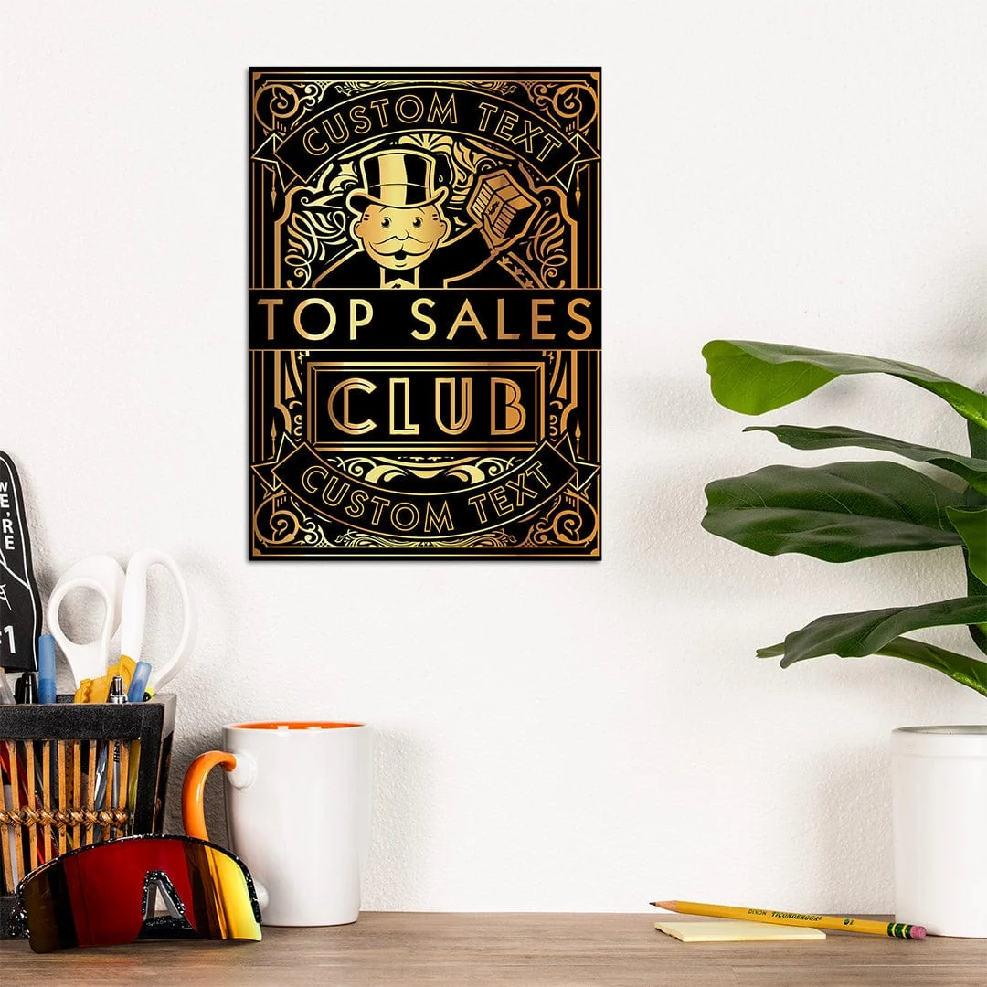 Top Sales Club - Monopoly Metal Wall Art - Image 7