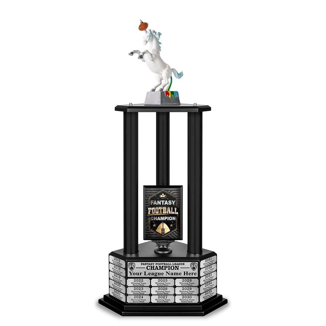 26"-36" Unismack, the Unicorn Fantasy Football Trophy - Image 28